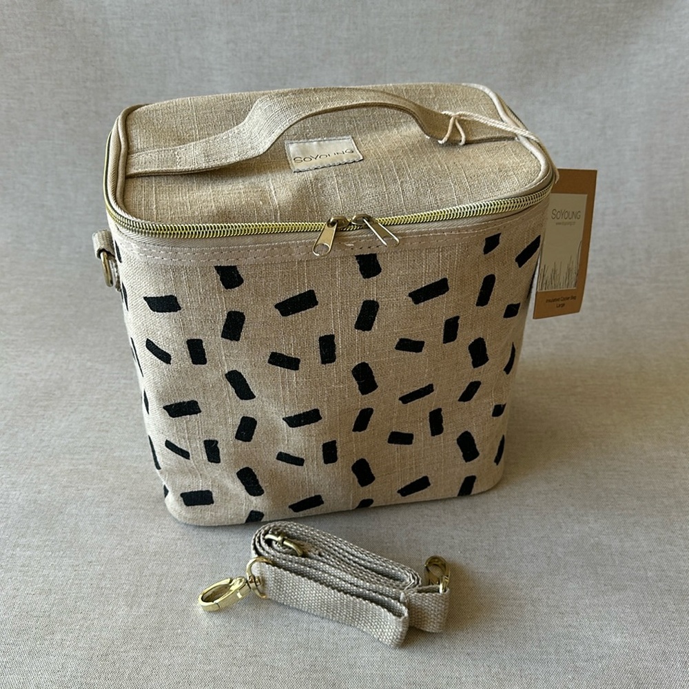 SOYOUNG Ink Confetti Lunch Cooler Bag Poche